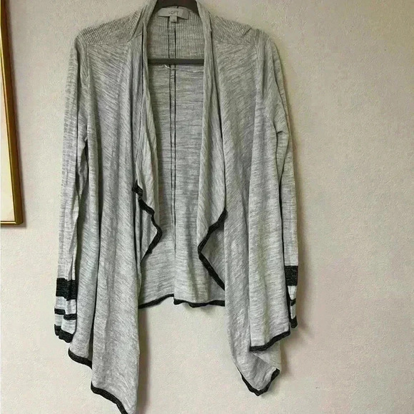 Ann Taylor Loft Open Front Cardigan - Picture 1 of 7